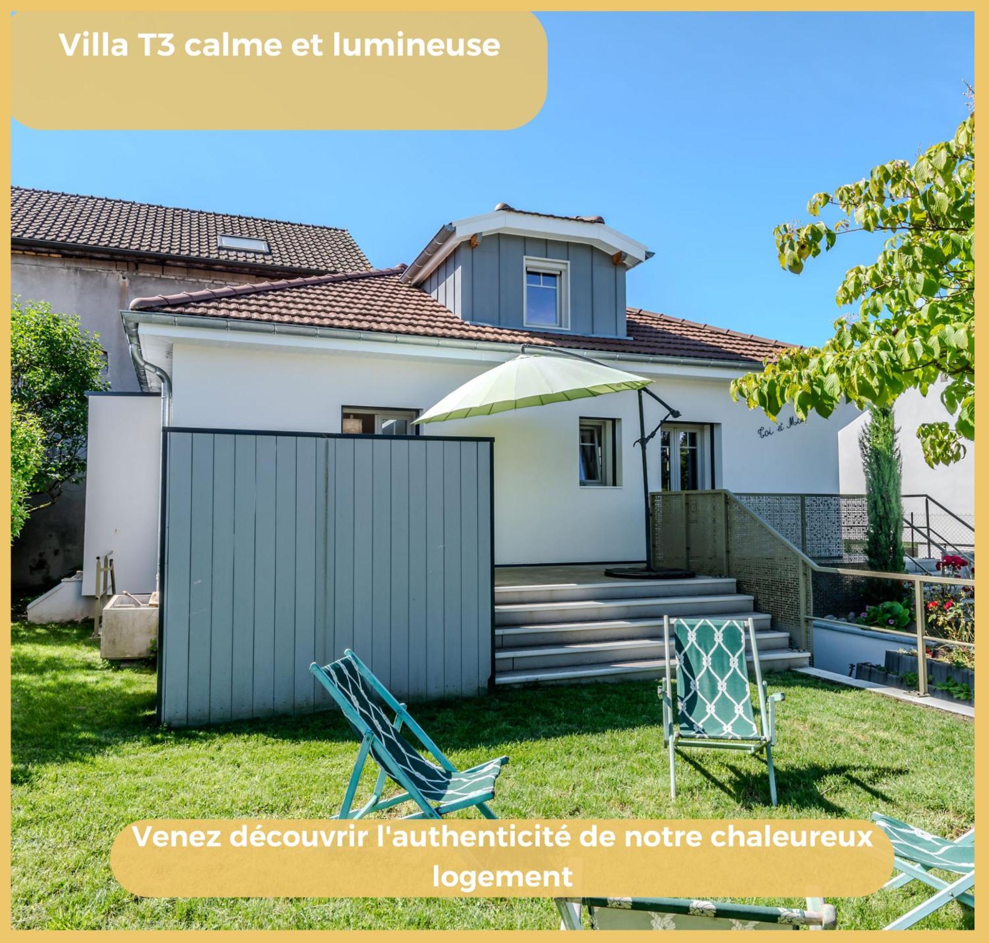 Chez Drum I Villa T3 I Thonon Eksteriør billede